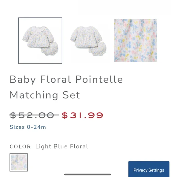 Janie And Jack Matching Set - Picture 2 of 7